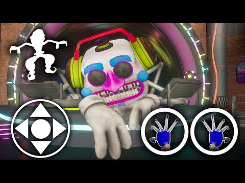 I PLAY as Real MOONDROP and Attack DJ Music Man in FNAF Security Breach