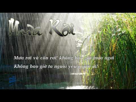 Mưa rơi Sheet - Hồng Hạnh