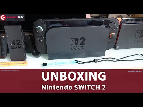 📦 UNBOXING NINTENDO SWITCH 2 : On regarde et on ouvre la boîte de la nouvelle console Switch 2 !