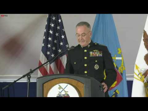 Chairman Dunford delivers Keynote to National Defense University 2019 Graduates