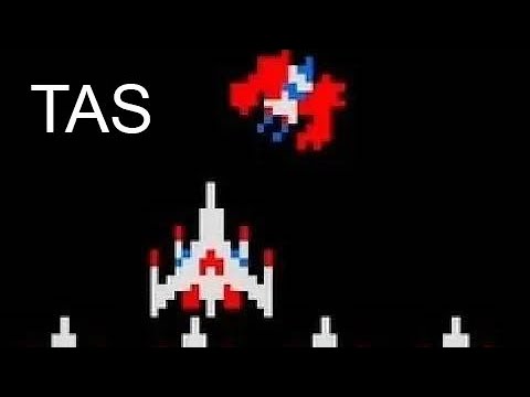 [TAS] Galaga Arcade (31 stages in 10:54) 118.2% hit-miss ratio