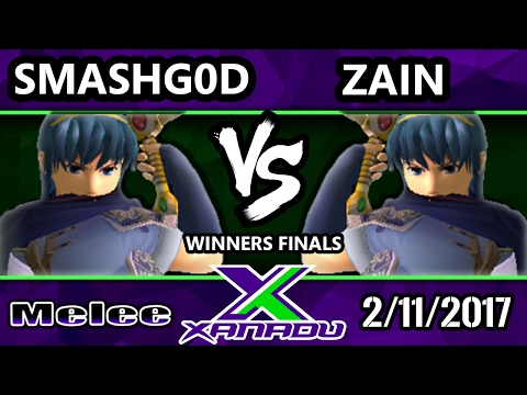 S@X Monthly - SmashG0D (Marth) Vs. SSI | Zain (Marth) - SSBM Winners Finals - Smash Melee