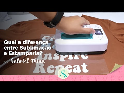 Conteúdo gratuito sobre sublimação no YouTube