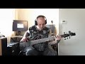 Coal Chamber , Anything but you , bass cover.