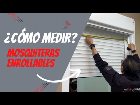 Cómo Medir Tu Ventana para Instalar una Mosquitera Enrollable