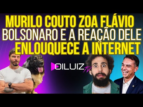 Self-inflicted wound: Murilo Couto tries to mock Flávio Bolsonaro, and his reaction drives the in...