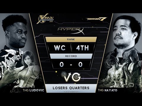 XCS FGC Finals Tekken 7 - THG | Hayato (Jin) Vs. THG | Ludovic (Asuka) T7 Losers Quarters