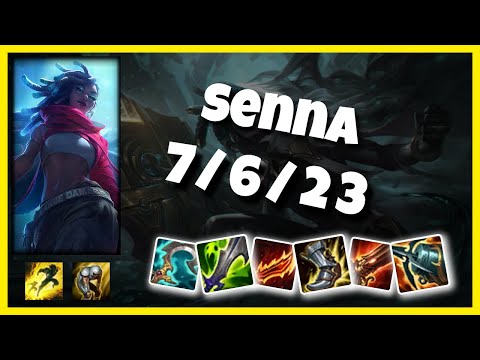 Senna vs Shaco NA Challenger SUPPORT (7/6/23) - v11.3