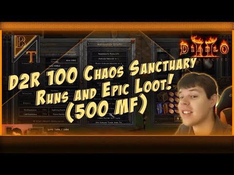 100 Chaos Sanctuary Runs! (500MF) (D2R)