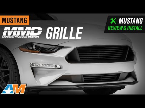 2018-2019 Mustang GT & EcoBoost MMD Grille Review & Install
