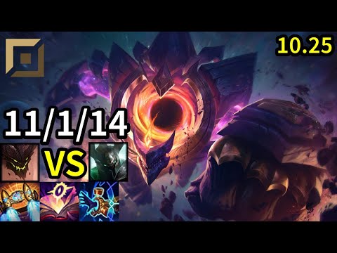 Malphite Top vs Mordekaiser - KR Master | Patch 10.25