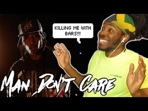 AMERICAN REACTS TO JME - MAN DON'T CARE ft. GIGGS (UK RAP REACTION) [THEY WERE TOUGH!!]