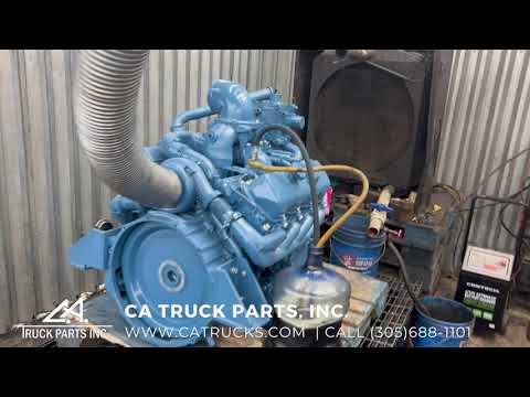 Detroit V8 8.2L Diesel Engine, TURBOCHARGED, 170HP @catrucks
