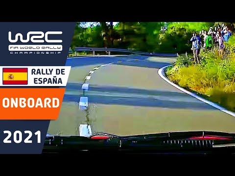 Sébastien Ogier RALLY ONBOARD Shakedown: WRC RallyRACC - Rally de España 2021
