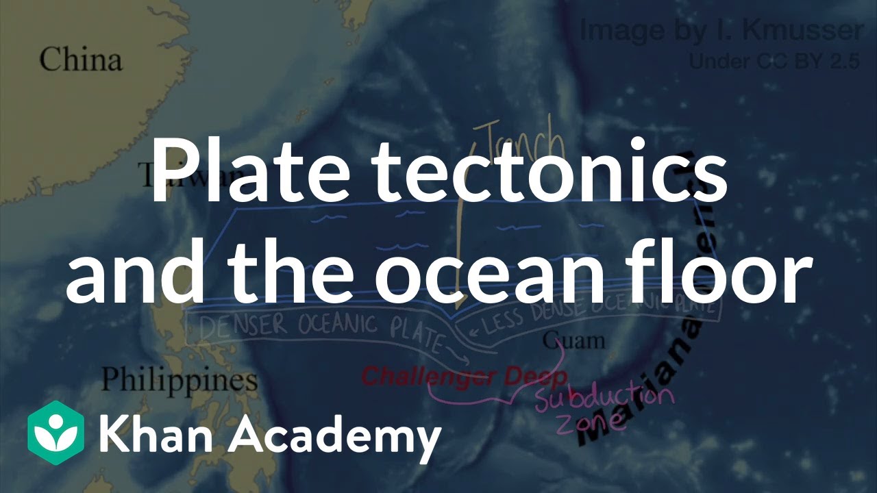 Plate tectonics and the ocean floor | Middle school Earth and space science | Khan Academy
