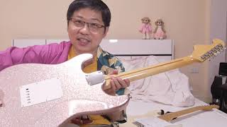 Video thumbnail for 🎉กีตาร์​ใหม่​#2​ กีตาร์​ปี1998​Fernandes​ LD-85KK Ken​ Larc​ en​ Ciel​ Signature by Thai guitar variety