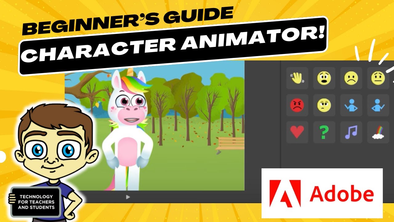 The Beginner’s Guide to Adobe Character Animator STARTER Version