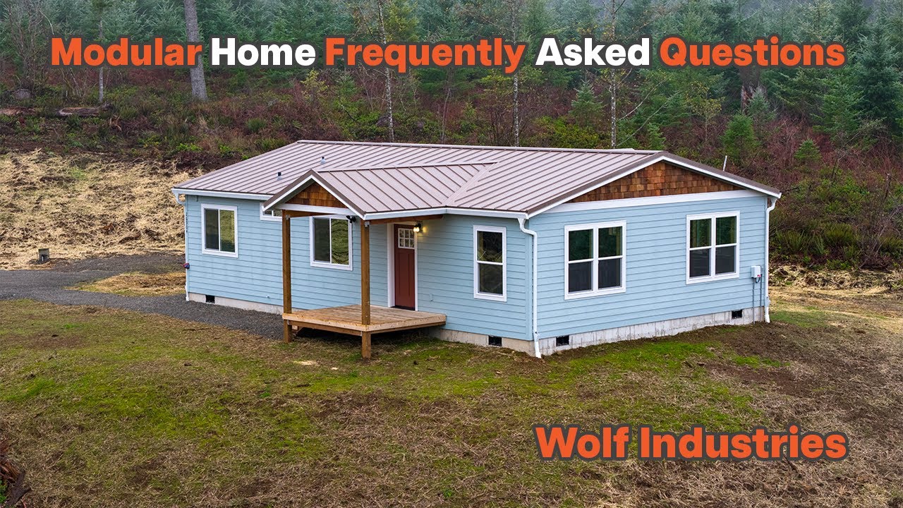 Modular Home Builder Frequently Asked Questions | FAQs | Wolf Homes Questions Answered!