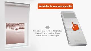 Favoriete positie verwijderen