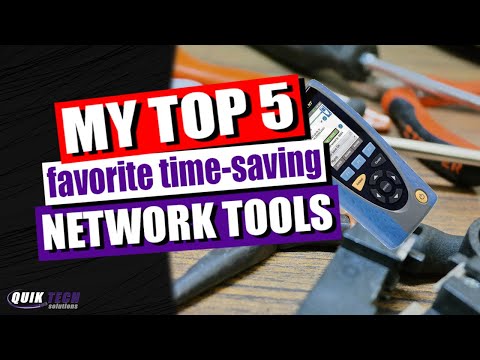 My Top 5 Favorite Time-Saving Network Tools