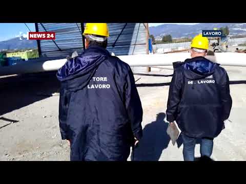 Lavoro nero a Cosenza, i numeri dell’ispettorato del lavoro