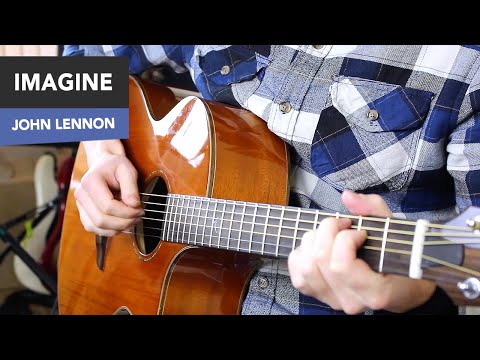 Learn 'Imagine' by John Lennon - EASY Fingerstyle Tutorial