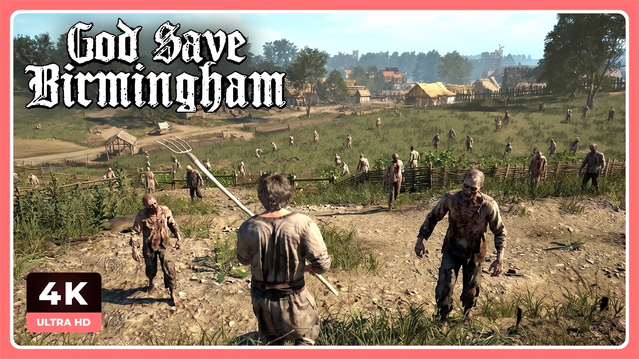 SURVIVAL ZOMBIE EN LA EDAD MEDIA | GOD SAVE BIRMINGHAM Gameplay Español