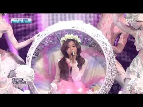 [Shin Ji Hoon] - krank und wund @ Volkslied Inkigayo 131208