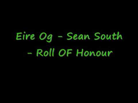 Eire Og - Sean South - Roll OF Honour