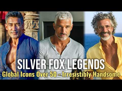 Top 30+ Most Handsome Silver Foxes From Around the World Part 1