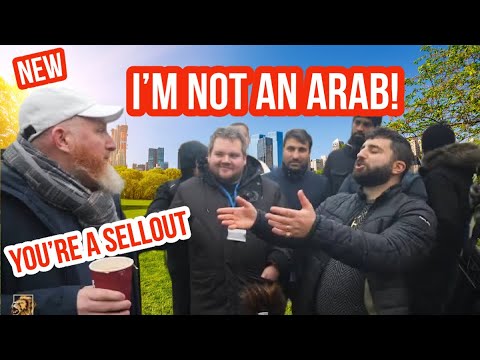 I'm not Arab! You're a sellout! Hamza Vs Lebanese Christian | Speakers Corner| Hyde Park