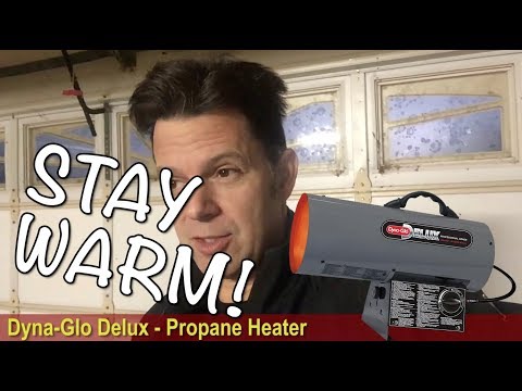 Dyna-Glo Propane Heater Review -- Awesome Amount of Heat!