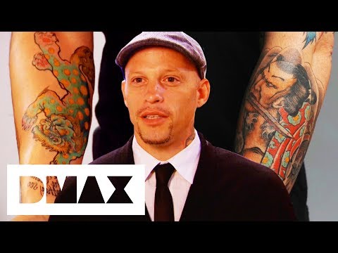 Ami James Designs Traditional Japanese Fu Dog & Samurai Tattoo | NY Ink