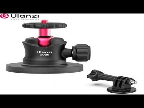 Ulanzi CO29 Magnetic Action Camera Mount with 360° ballhead Gopro Adapter 1/4'' Screw for