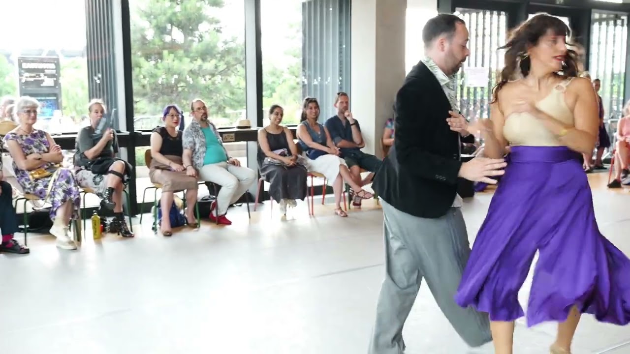 Hiba Faisal y Germain Cascales, performance 3, Sadler's Well East, 27th June 2026