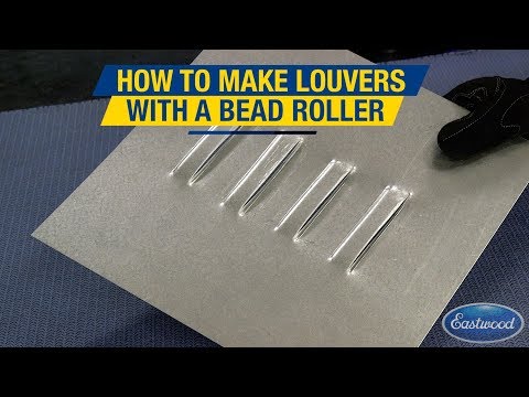 Create Professional-Looking Louvers Using the Bead Roller & Louver Dies! - Eastwood