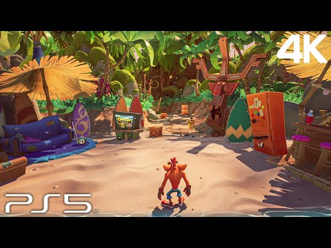 [PS5] Crash Bandicoot 4: It's About Time | Gameplay [4K 60FPS]