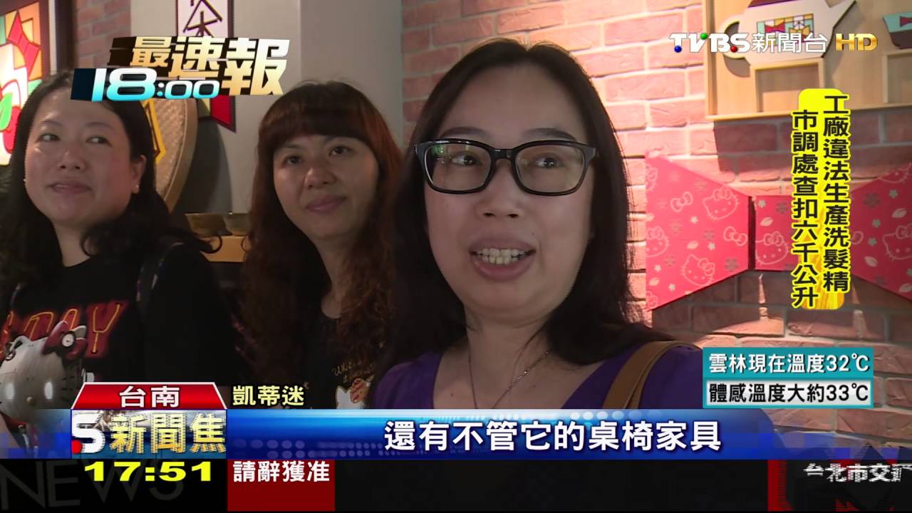 全台首家官方授權Kitty茶餐廳 落腳府城
