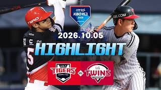 LG Twins vs Kia Tigers