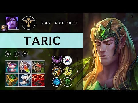 Taric Support vs Sona - KR Master Patch 25.22