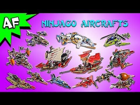 Every Lego Ninjago AIRPLANES / AIRCRAFTS Complete Collection!