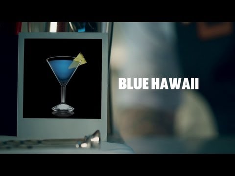 BLUE HAWAII DRINK RECIPE - HOW TO MIX