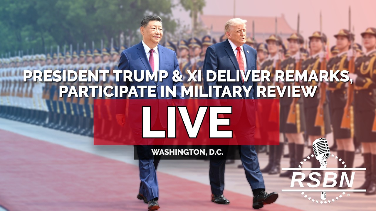 LIVE: President Trump and President Xi Deliver Remarks, Participate in a Military Review - 09/24/26