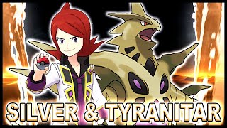 Anniversary Level Striker!! Champion Silver & Shiny Mega Tyranitar Kit Reaction | Pokemon Masters EX