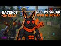 ASI MATAMOS A LA MITAD DE LA PARTIDA EN DUO VS ESCUADRA CON MI NOVIA Toomi Gaming 127