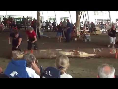 Kennebec River Ladies Log Roll Contest ( Part-1 )