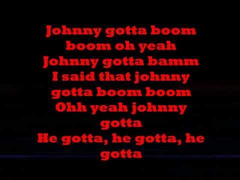 Imelda May-lyrics-Johnny got a boom boom