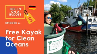Berlin on a Budget: Borrow a Kayak for Free and Collect Trash in Return #Shorts