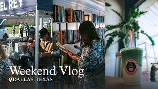 朝のマーケットと本屋で過ごす週末 | Weekend morning in Texas
