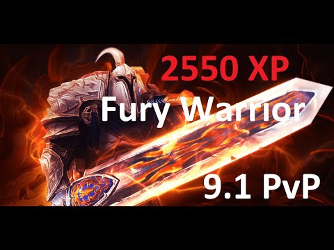 Highest Rated Fury warrior 2550+  PvP Shadowlands 9.1.0